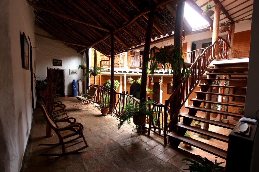 Casa Aparicio Lopez Hotel Barichara Buitenkant foto