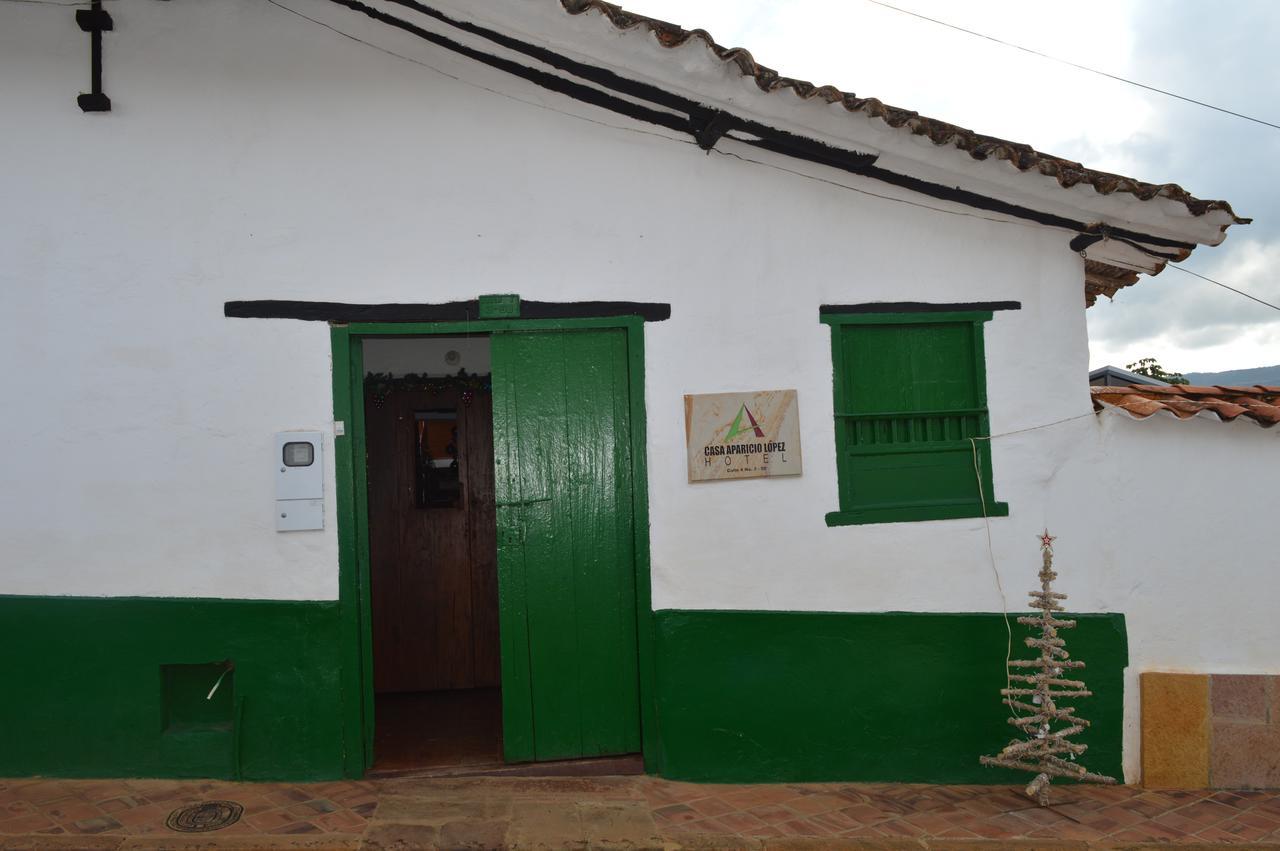 Casa Aparicio Lopez Hotel Barichara Buitenkant foto
