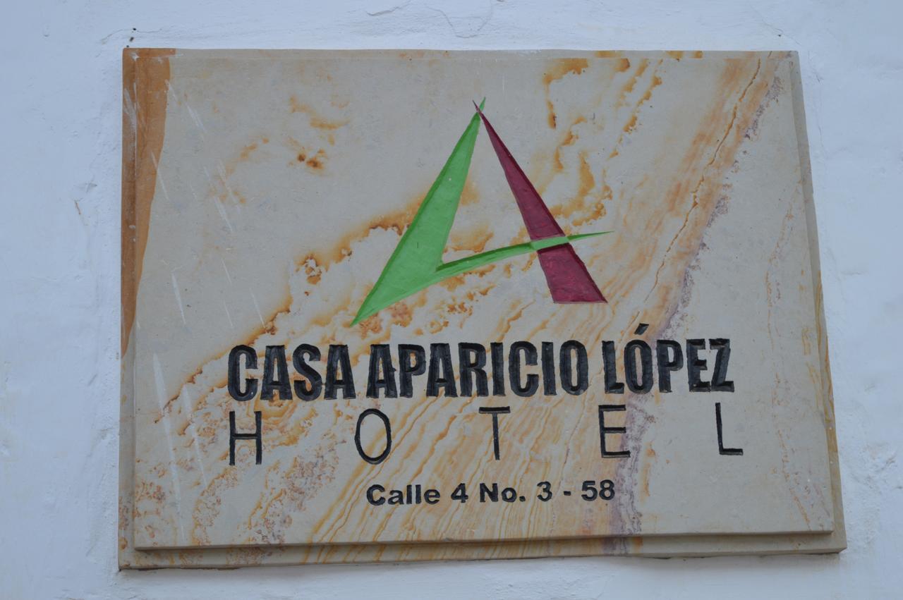 Casa Aparicio Lopez Hotel Barichara Buitenkant foto